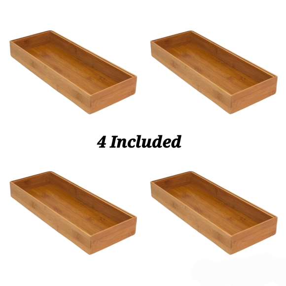 Bed Bath & Beyond Storage & Organization Bamboo Stackable Drawer